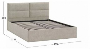 Кровать двуспальная Глосс в Советском - sovetskiy.mebel24.online | фото 3