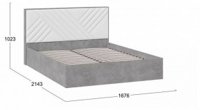 Кровать двуспальная Хилтон в Советском - sovetskiy.mebel24.online | фото 3