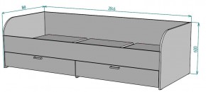 Кровать Ольга L54 (800*2000) в Советском - sovetskiy.mebel24.online | фото 2