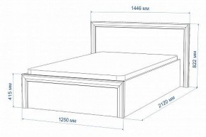 Кровать полутораспальная Нобиле Кр-120 в Советском - sovetskiy.mebel24.online | фото 3