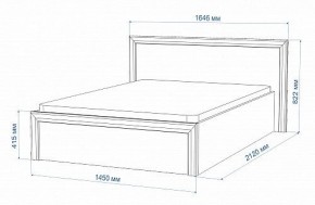 Кровать полутораспальная Нобиле Кр-140 в Советском - sovetskiy.mebel24.online | фото 2