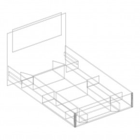 Кровать "Милана" БЕЗ основания 1200х2000 в Советском - sovetskiy.mebel24.online | фото 4