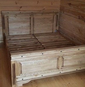 Кровать "Викинг 01" 1400 массив в Советском - sovetskiy.mebel24.online | фото 2