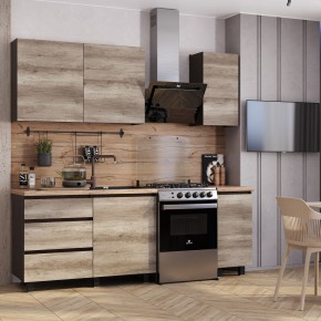 Кухня Энигма 1.6 м (венге/дуб каньон) в Советском - sovetskiy.mebel24.online | фото