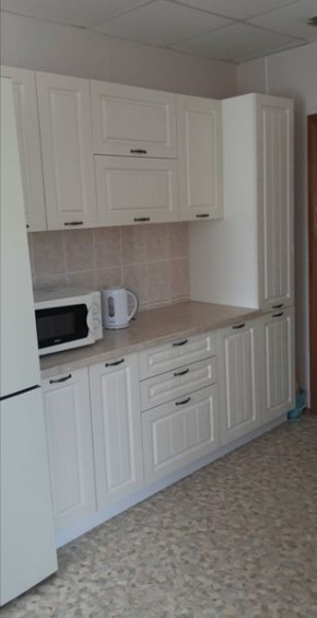 Кухня модульная Луксор серый-белый в Советском - sovetskiy.mebel24.online | фото 4
