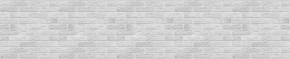 Кухонный фартук 610х3000х1,5 (композит) КМ Кирпич серый в Советском - sovetskiy.mebel24.online | фото 1