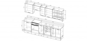 Кухонный гарнитур Антик 3000 (Стол. 26мм) в Советском - sovetskiy.mebel24.online | фото 2