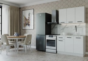 Кухонный гарнитур Белый Глянец 1200 (Стол. 38мм) в Советском - sovetskiy.mebel24.online | фото