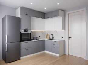 Кухонный гарнитур Элеганция  2200*1700 (Стол. 38мм) в Советском - sovetskiy.mebel24.online | фото