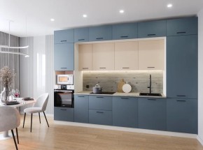Кухонный гарнитур Фьюжн 3400 (Стол. 38мм) в Советском - sovetskiy.mebel24.online | фото