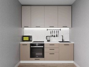 Кухонный гарнитур Каппучино 2200 h950 (Стол. 26мм) в Советском - sovetskiy.mebel24.online | фото