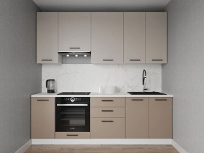 Кухонный гарнитур Каппучино 2400 h950 (Стол. 38мм) в Советском - sovetskiy.mebel24.online | фото