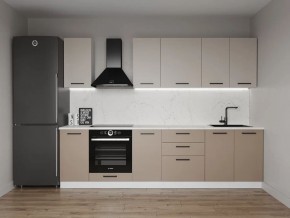 Кухонный гарнитур Каппучино 2800 (Стол. 38мм) в Советском - sovetskiy.mebel24.online | фото
