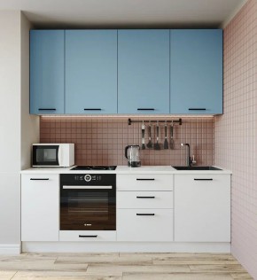 Кухонный гарнитур Капри 2200 h950 (Стол. 26мм) в Советском - sovetskiy.mebel24.online | фото