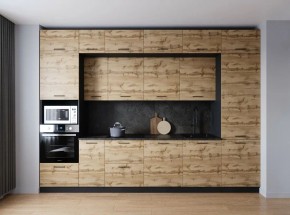 Кухонный гарнитур Крафт 3400 (Стол. 38мм) в Советском - sovetskiy.mebel24.online | фото