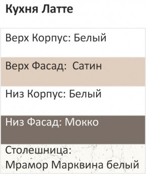 Кухонный гарнитур Латте 1000 (Стол. 38мм) в Советском - sovetskiy.mebel24.online | фото 3