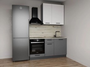 Кухонный гарнитур Меренга 1600 h950 (Стол. 38мм) в Советском - sovetskiy.mebel24.online | фото