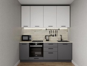 Кухонный гарнитур Меренга 2200 h950 (Стол. 38мм) в Советском - sovetskiy.mebel24.online | фото