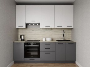 Кухонный гарнитур Меренга 2400 h950 (Стол. 26мм) в Советском - sovetskiy.mebel24.online | фото