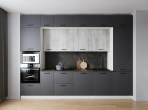 Кухонный гарнитур Санторини 3400 (Стол. 26мм) в Советском - sovetskiy.mebel24.online | фото