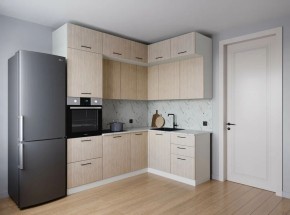Кухонный гарнитур Шимо 2200*1700 (Стол. 38мм) в Советском - sovetskiy.mebel24.online | фото