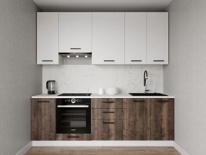 Кухонный гарнитур Старое Дерево 2400 h950 (Стол. 38мм) в Советском - sovetskiy.mebel24.online | фото