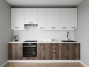 Кухонный гарнитур Старое Дерево 3000 h950 (Стол. 38мм) в Советском - sovetskiy.mebel24.online | фото
