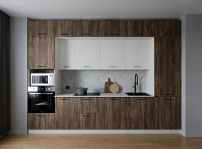 Кухонный гарнитур Старое Дерево 3400 (Стол. 38мм) в Советском - sovetskiy.mebel24.online | фото