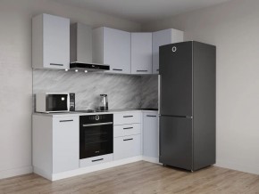 Кухонный гарнитур угловой Смоки 2200*1000 (Стол. 26мм) в Советском - sovetskiy.mebel24.online | фото 1