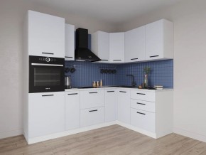 Кухонный гарнитур угловой Смоки 2400*1600 (Стол. 38мм) в Советском - sovetskiy.mebel24.online | фото