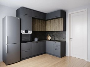 Кухонный гарнитур Умбра 2200*1700 (Стол. 38мм) в Советском - sovetskiy.mebel24.online | фото