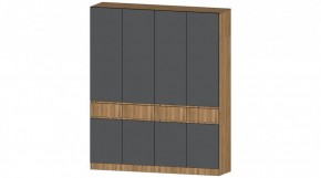 ЛЕНОРА Шкаф 4х створчатый (графит) в Советском - sovetskiy.mebel24.online | фото