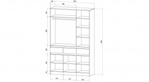 ЛЕНОРА Спальный гарнитур (модульный) кашемир в Советском - sovetskiy.mebel24.online | фото 9