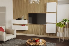 ЛИНДА Гостиная (Белый/Белый) в Советском - sovetskiy.mebel24.online | фото 4