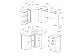 ЛИОРА Кухонный гарнитур Оптима 5 (1200*2000 мм) в Советском - sovetskiy.mebel24.online | фото 2