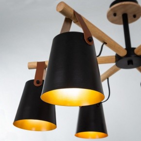 Люстра на штанге Arte Lamp Thomas A7032PL-6BK в Советском - sovetskiy.mebel24.online | фото 3