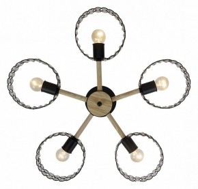Люстра на штанге Escada Banjo 679/5P Black в Советском - sovetskiy.mebel24.online | фото 3