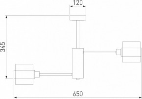 Люстра на штанге Eurosvet Arcada 70127/6 хром в Советском - sovetskiy.mebel24.online | фото 3