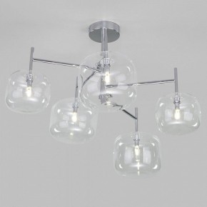 Люстра на штанге Eurosvet Jar 70128/5 хром в Советском - sovetskiy.mebel24.online | фото 3