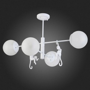 Люстра на штанге EVOLUCE Tenato SLE115102-04 в Советском - sovetskiy.mebel24.online | фото 6