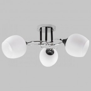 Люстра на штанге Imex MD.3618 MD.3618-3-S-CH+BK в Советском - sovetskiy.mebel24.online | фото