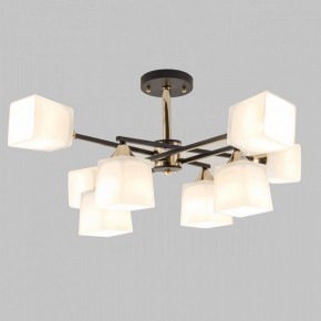 Люстра на штанге Imex MD.4080 MD.4080-8-S-BK+FGD в Советском - sovetskiy.mebel24.online | фото 2