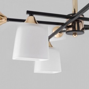 Люстра на штанге Imex MD.4080 MD.4080-8-S-BK+FGD в Советском - sovetskiy.mebel24.online | фото 3