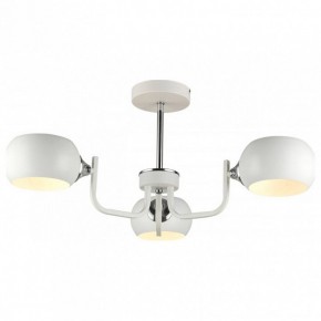 Люстра на штанге Imex MD.4914 MD.4914-3-S WH+CH в Советском - sovetskiy.mebel24.online | фото