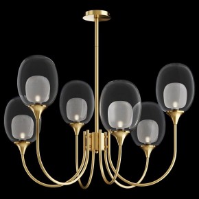 Люстра на штанге Maytoni Aura MOD016PL-06BS в Советском - sovetskiy.mebel24.online | фото 2