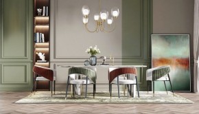 Люстра на штанге Maytoni Aura MOD016PL-06BS в Советском - sovetskiy.mebel24.online | фото 3