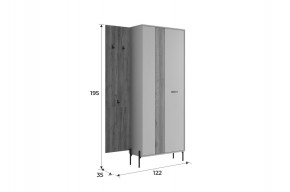 МЕБЕЛЬСОН К8 Прихожая в Советском - sovetskiy.mebel24.online | фото 2