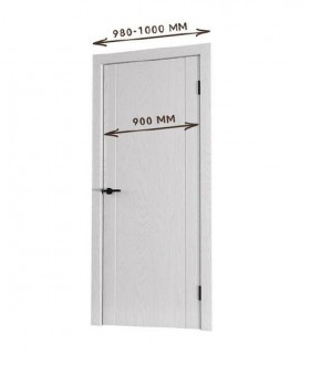 Межкомнатная дверь Bolivar Каньон браун (комплект) 900 в Советском - sovetskiy.mebel24.online | фото
