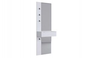 МЕРСИ Зеркало (белое дерево) в Советском - sovetskiy.mebel24.online | фото