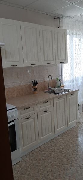 Модульная кухня Луксор клен бирюза в Советском - sovetskiy.mebel24.online | фото 3